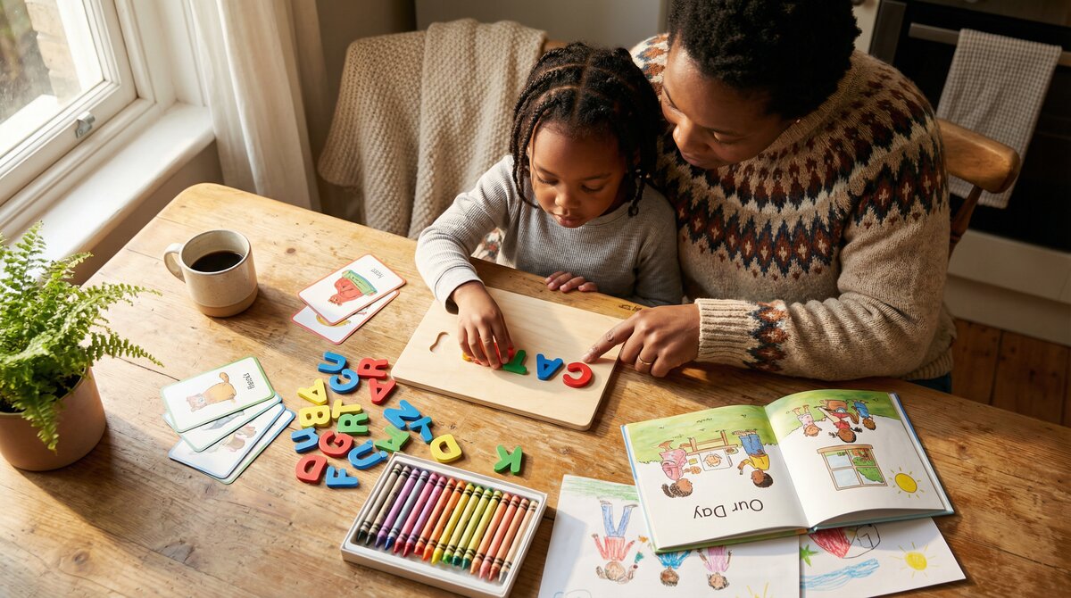 5 Hands-On Activities to Build Early Literacy Skills at Home