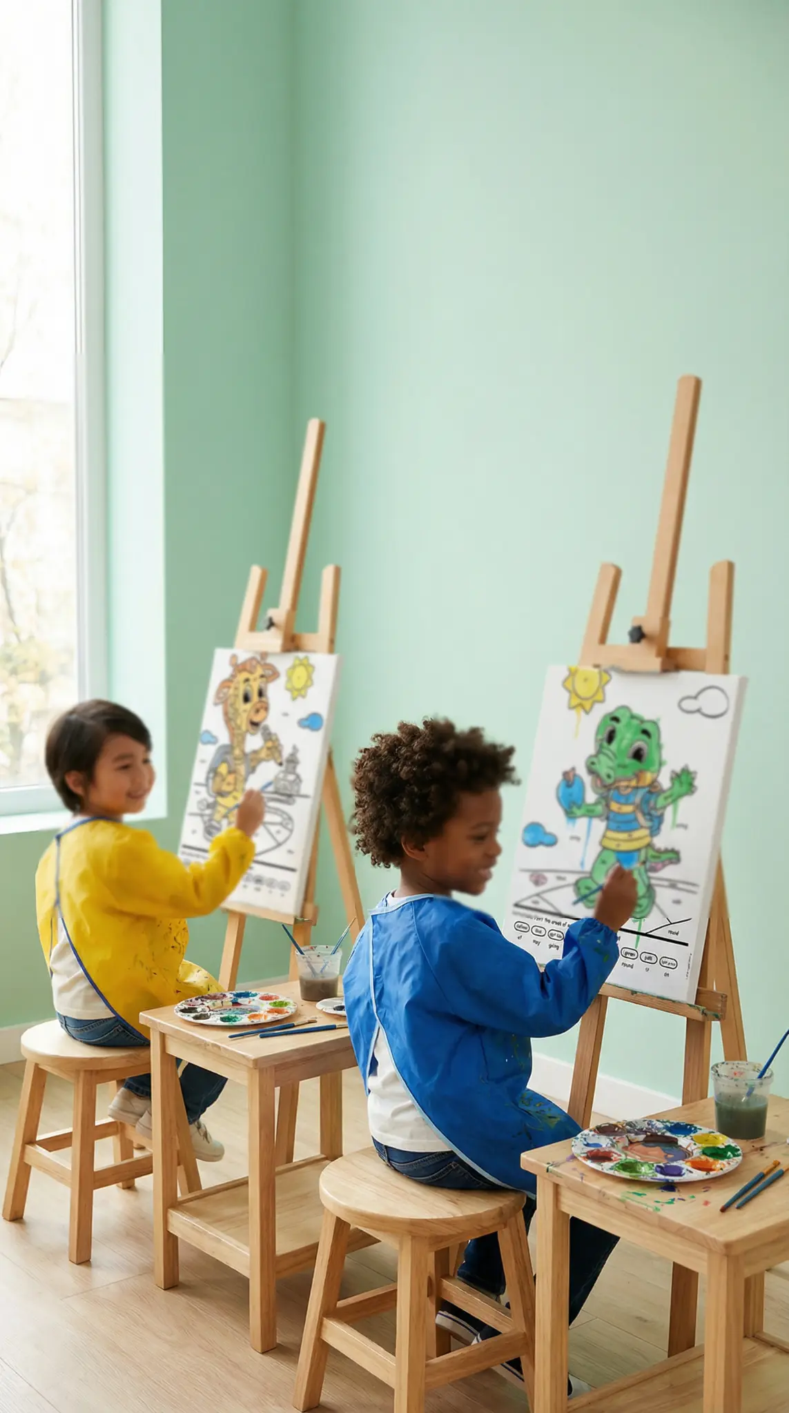 Paint by Word Canvas